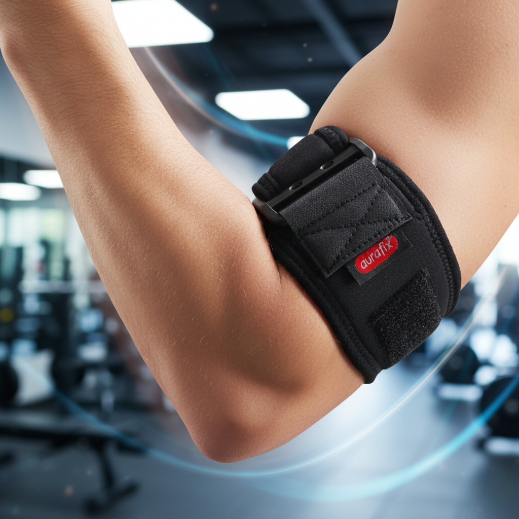 Бандаж эпикондилитный универсальный 303 Aurafix - фото 9 Бандаж эпикондилитный универсальный 303 Aurafix - фото 9