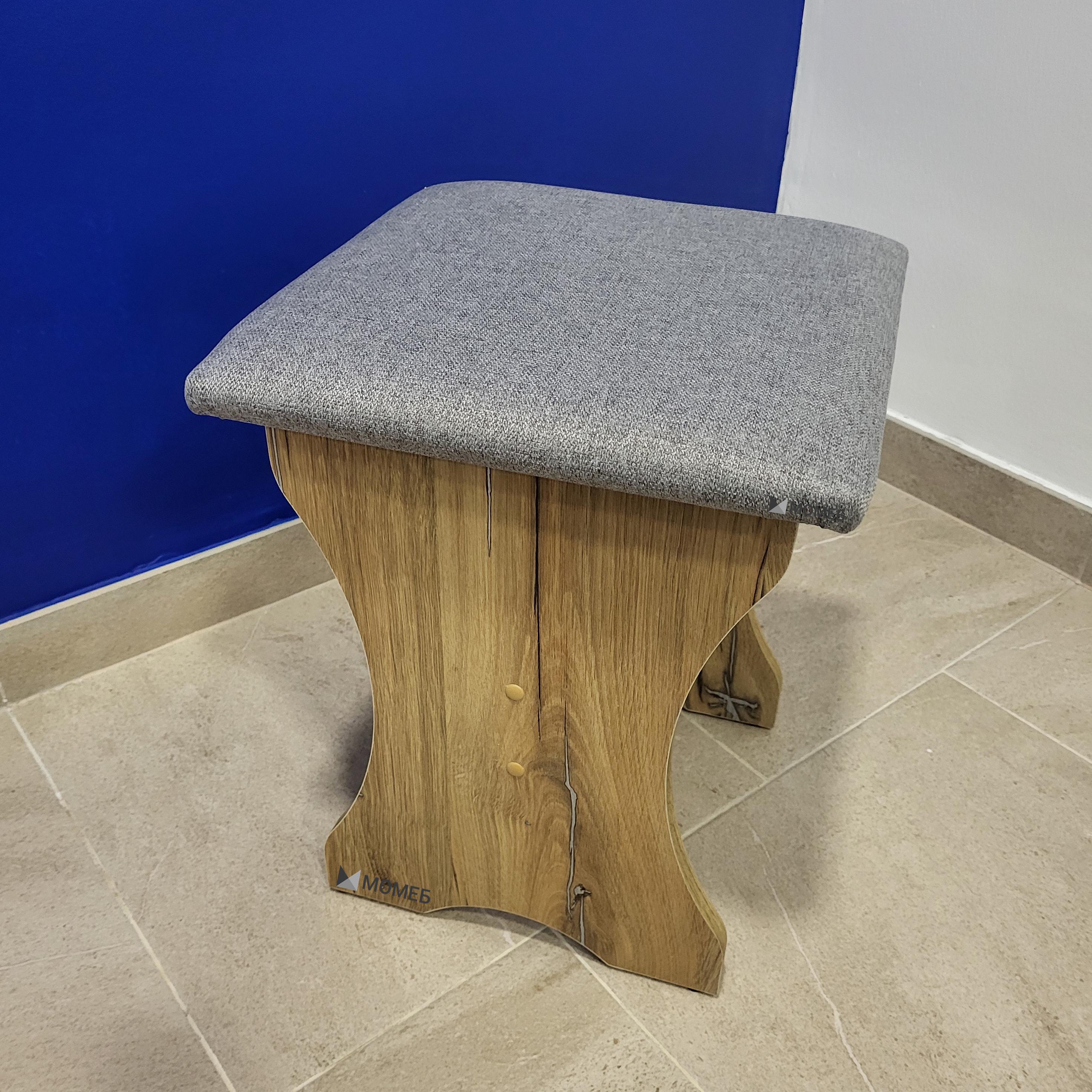 Табурет Семейный 35х35х44 см Дуб Флагшток/Сильвер (T-DF-S) Табурет Семейный 35х35х44 см Дуб Флагшток/Сильвер (T-DF-S)