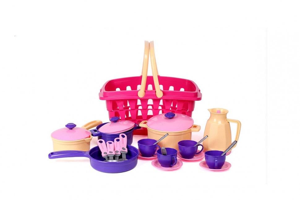 Детский игровой набор ТехноК Посуда 26 элементов Разноцветный (4449TXK) Детский игровой набор ТехноК Посуда 26 элементов Разноцветный (4449TXK)