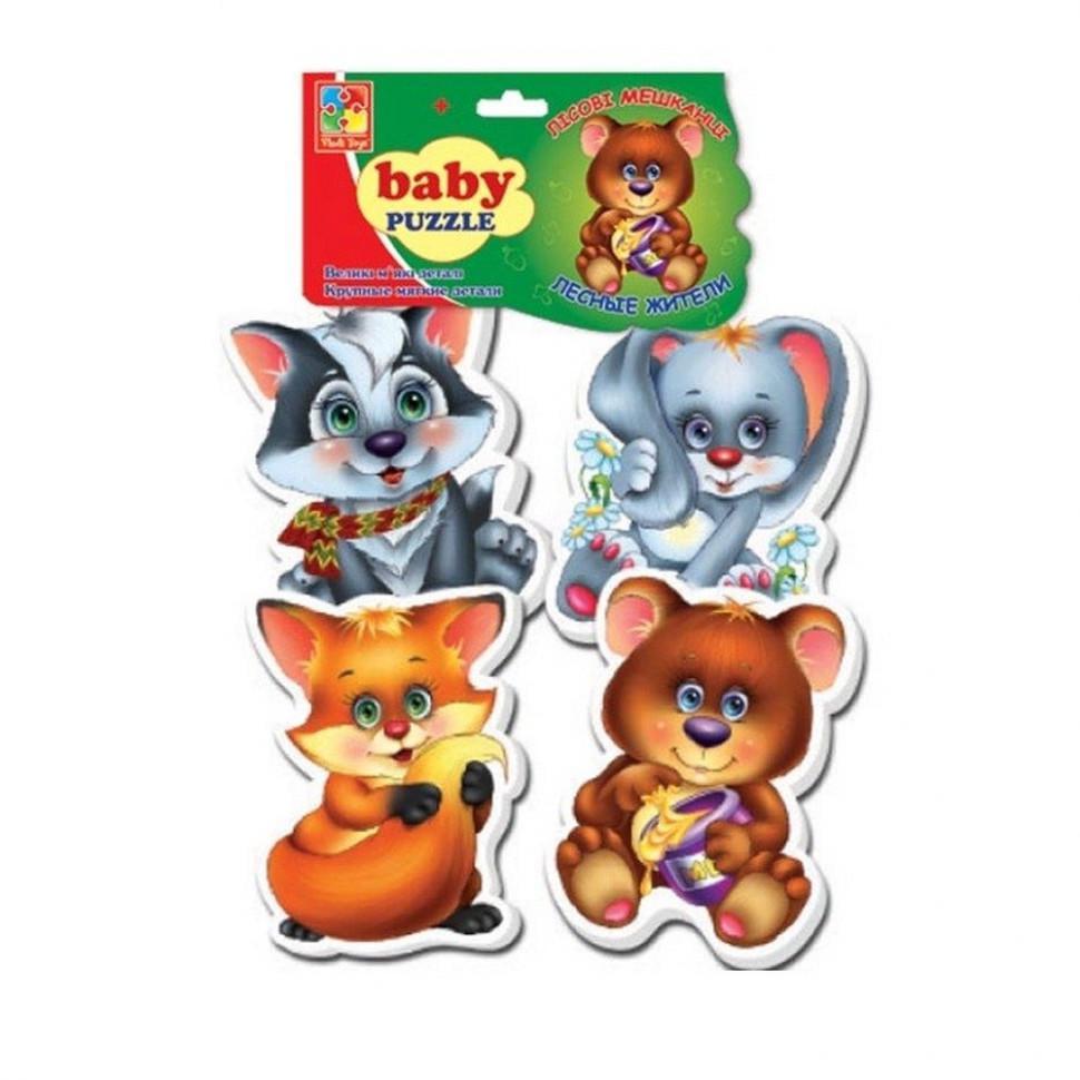 Пазли дитячі Лісові мешканці (VT1106-79) Пазли дитячі Лісові мешканці (VT1106-79)