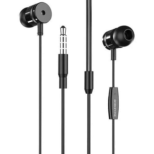 Наушники Borofone BM31 Mysterious 3,5 мм mini-jack 1,2 м Black (BM31B)