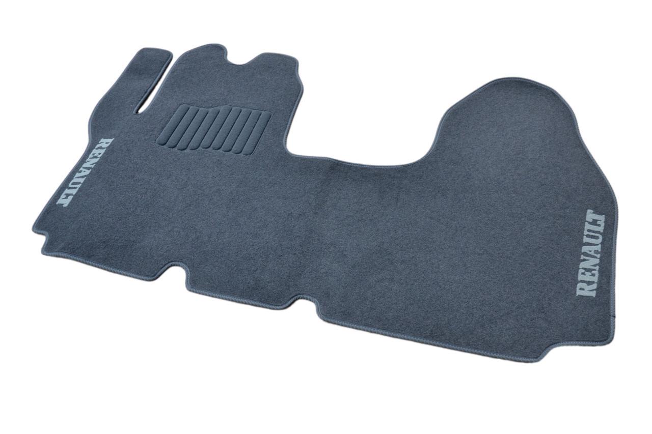 Коврик автомобильный ворсовый BLCCR15381 для Renault Trafic 2001-2015 1 шт. Серый (1643352169)