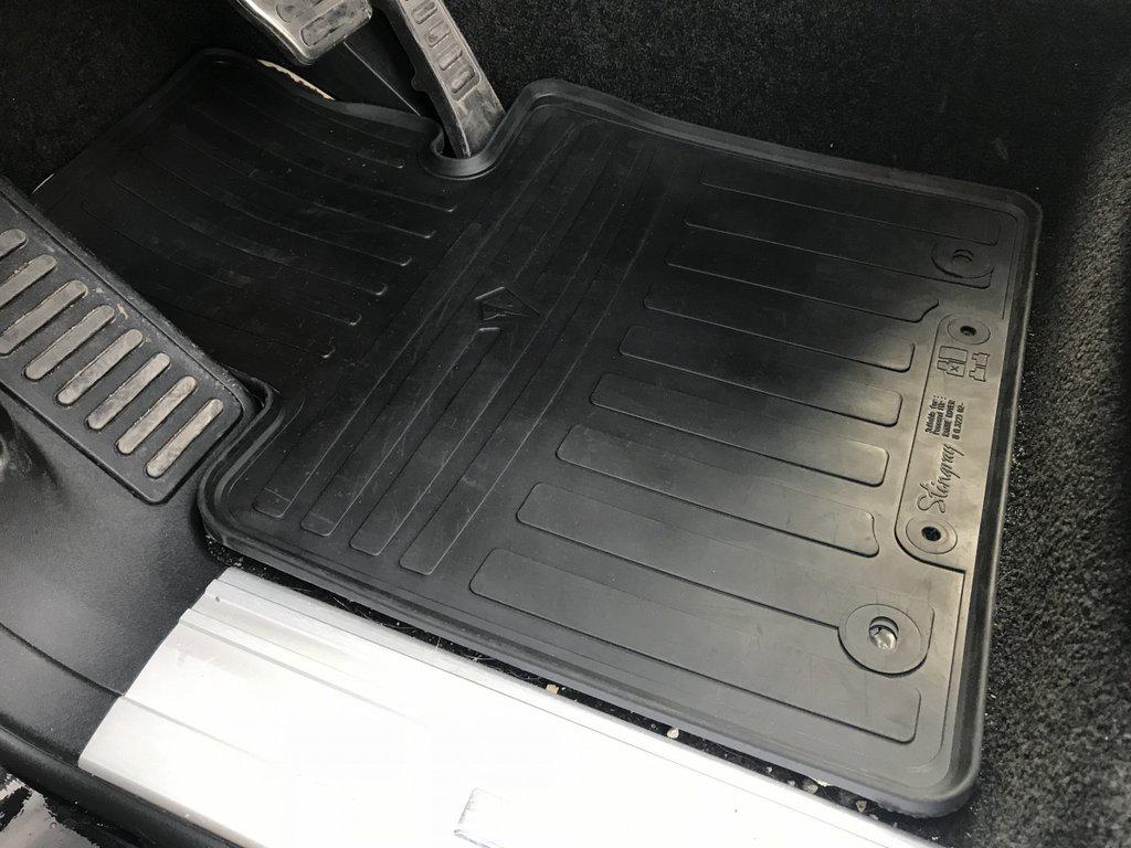 Резиновые коврики Stingray для Volvo XC70 2007-2013 резина Черный