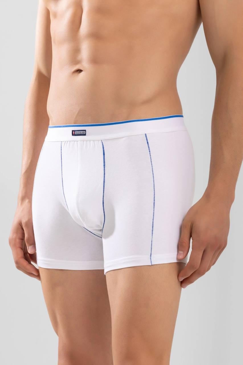 Трусы-боксеры мужские BAYKAR S р. 42-44 Белый (1130-01)