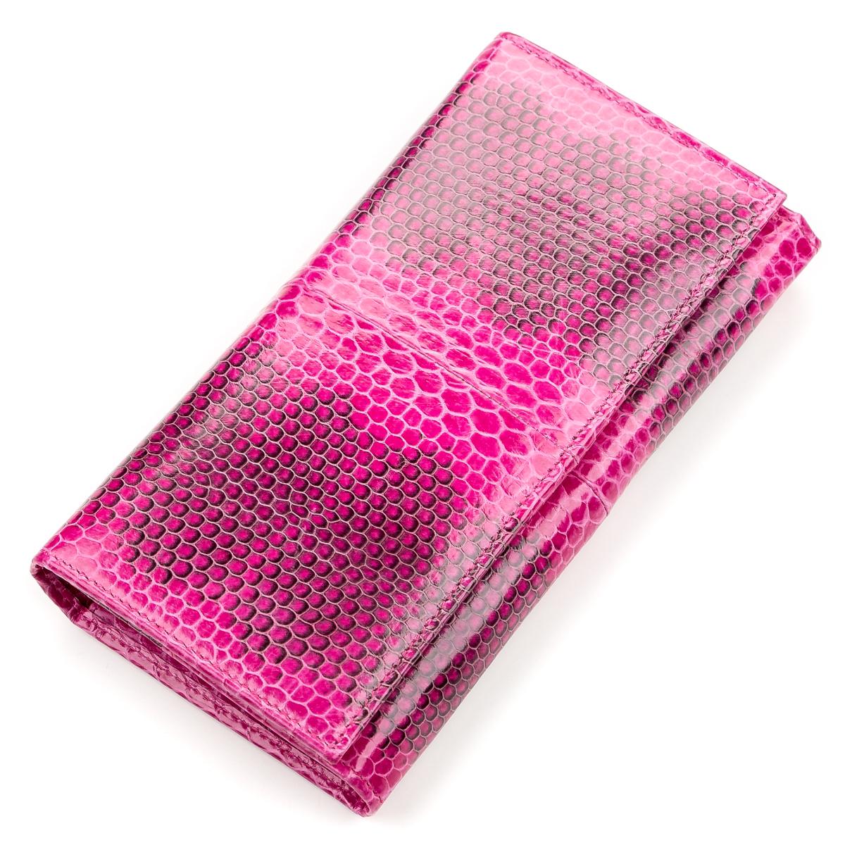 Кошелек женский Sea Snake leather 18154 кожа Розовый