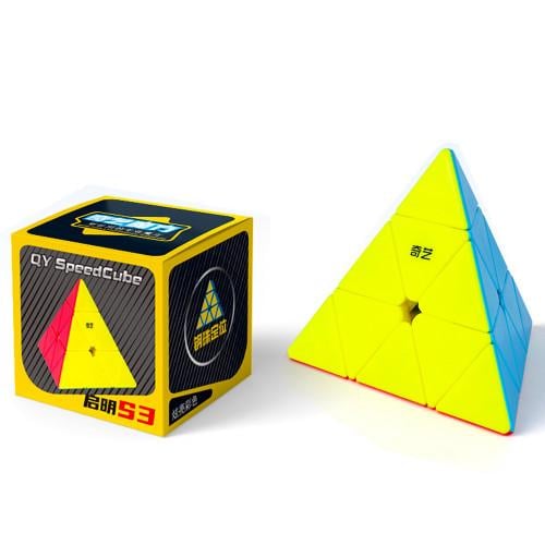 Головоломка пирамидка Qiming S3 Pyraminx со стальной шариком QiYi MoFangGe (137800) - фото 2 Головоломка пирамидка Qiming S3 Pyraminx со стальной шариком QiYi MoFangGe (137800) - фото 2