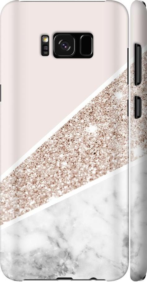 Чехол на Samsung Galaxy S8 Plus Пастельный мрамор (4342m-817-42517)