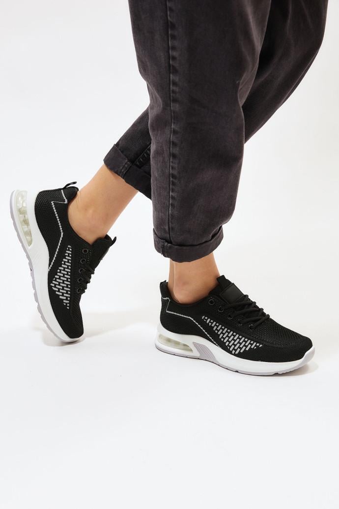 Кроссовки женские демисезонные ALLSY р. 41 Черный (198225)