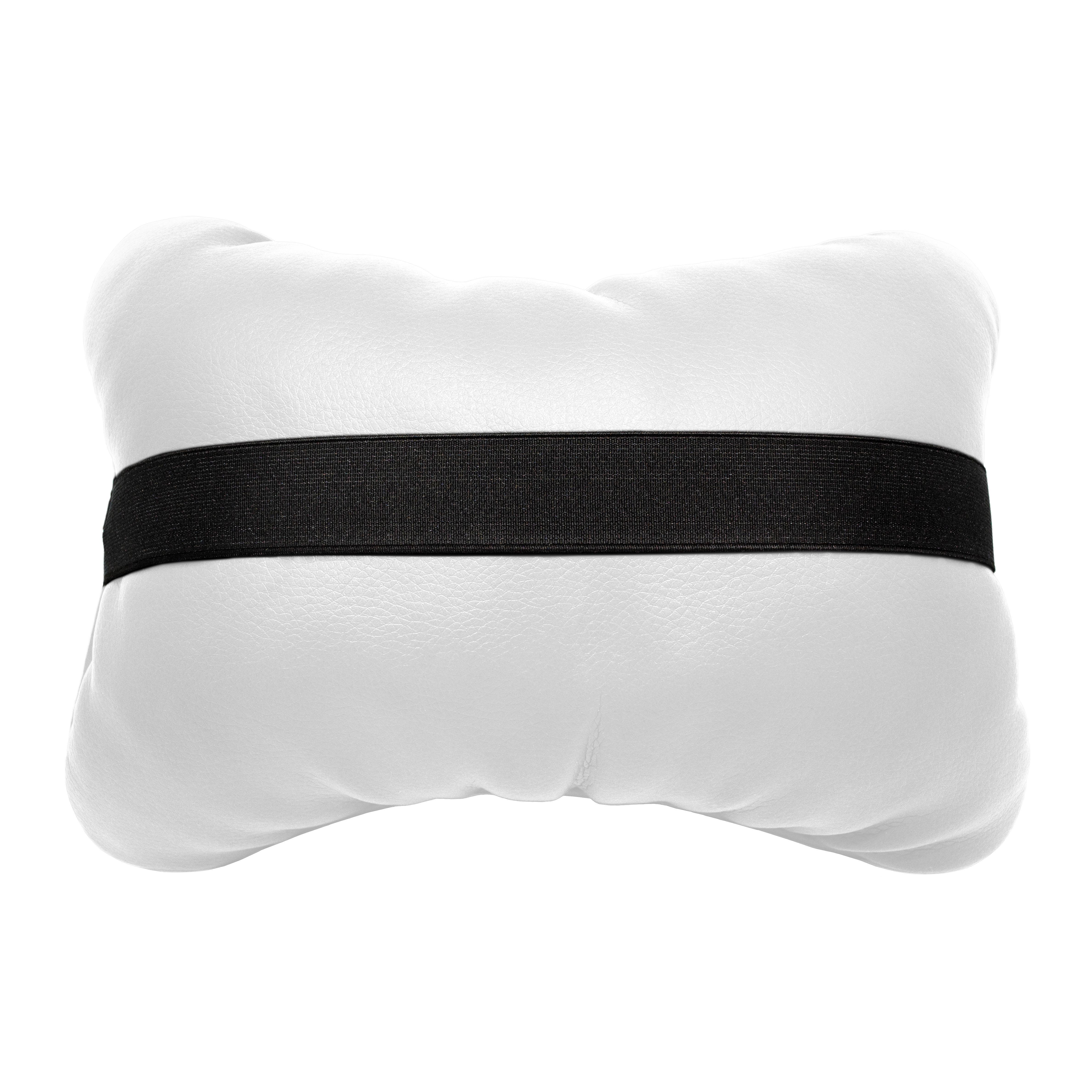 Подушка автомобильная Avtolife Volkswagen для шеи из экокожи Белый (AVT-LWH-30) - фото 2 Подушка автомобильная Avtolife Volkswagen для шеи из экокожи Белый (AVT-LWH-30) - фото 2