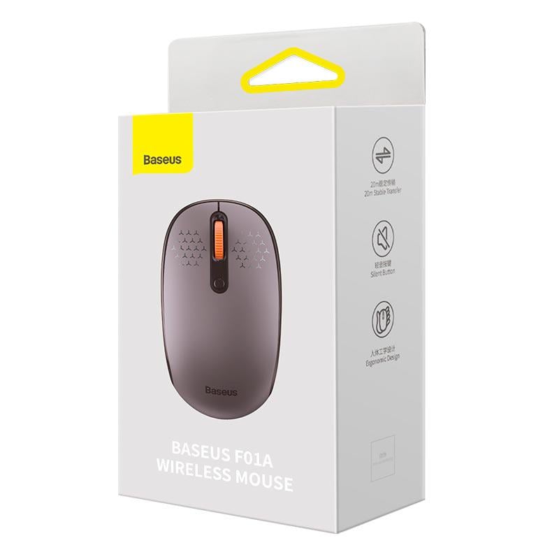 Компьютерная мышка F01A Wireless Mouse Grey - фото 6