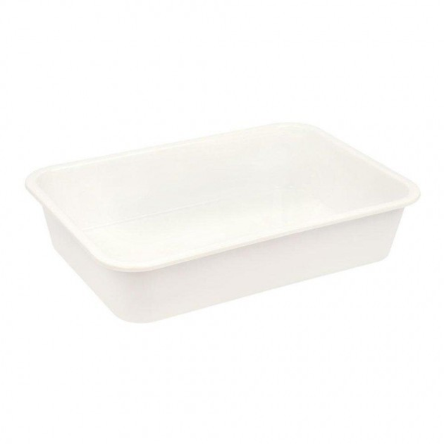 Лоток пищевой Ал-Пластик 9,4 л Белый (7-12-40079)