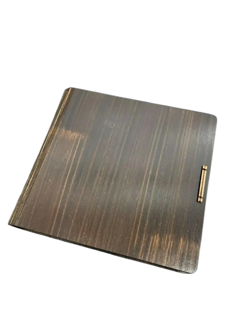 Шкатулка-купюрница тонированная деревянная 22,5х21х3,5 см Дерево темное (KF-017-69)