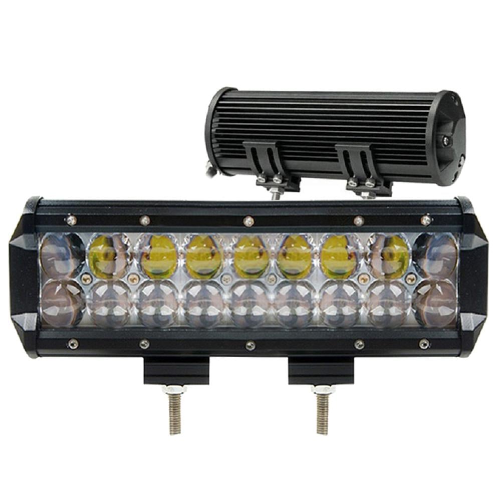 Автофара балка LightX 18 LED светодиодов 5D-54W SPOT Черный - фото 2