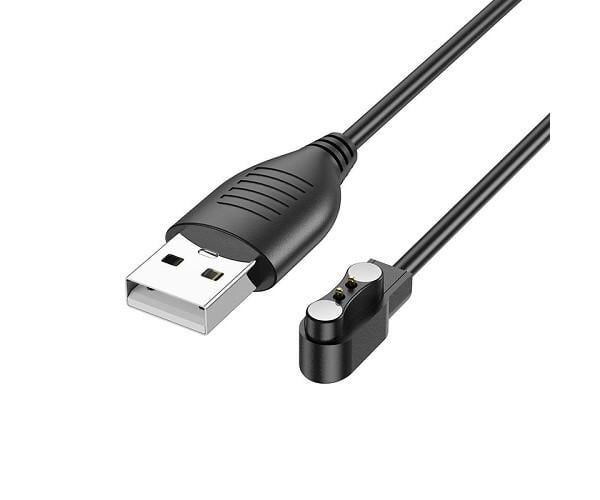Кабель-зарядка для смарт-годинника Hoco Y3 Pro USB Black (0500040904-2918091)