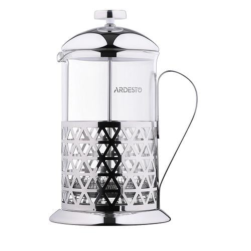 Заварочный чайник Ardesto Gemini Fasano нержавеющая сталь стекло 350 мл (589765)