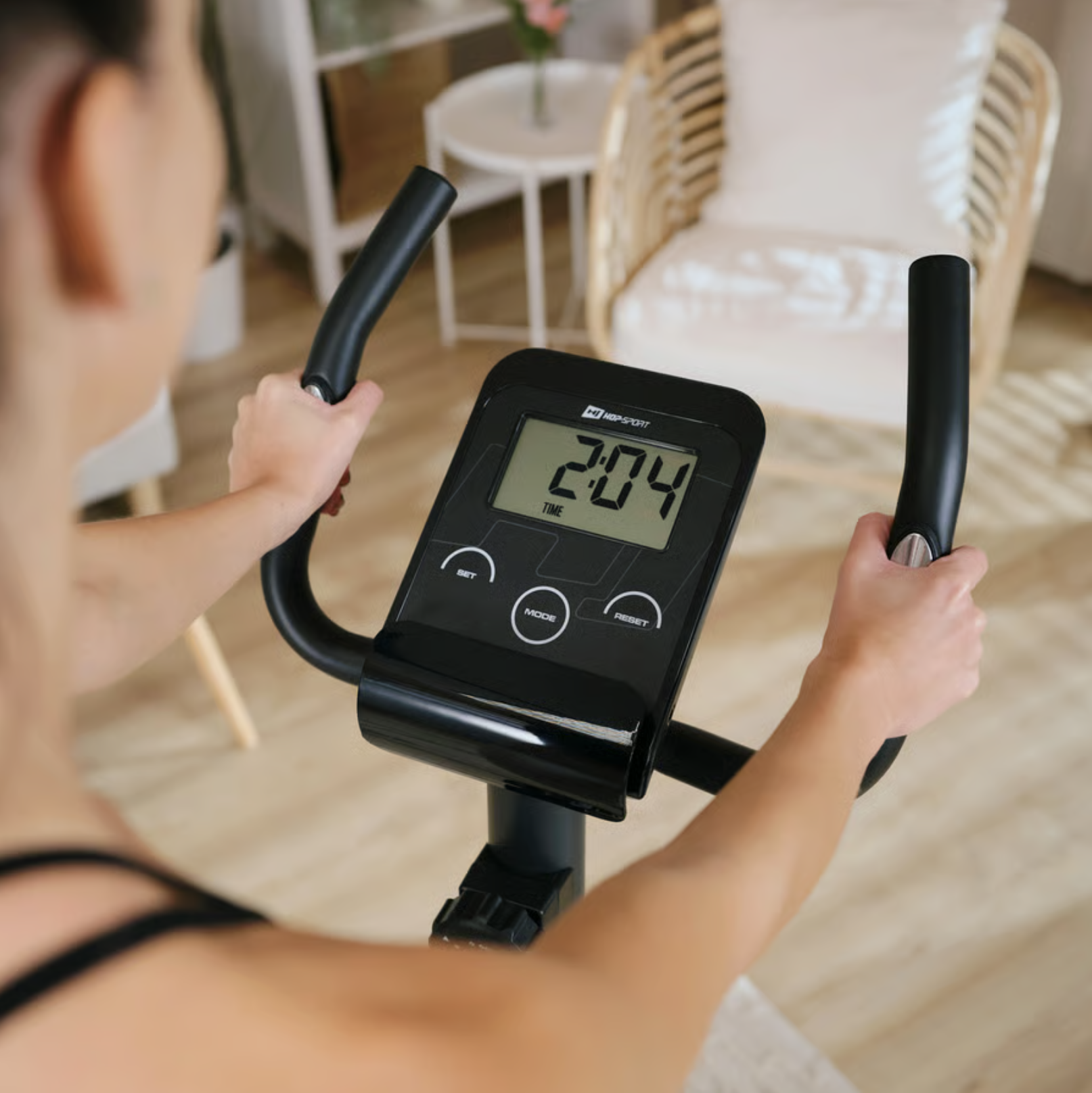 Велотренажер Hop-Sport HS-2080 Spark Чорно-червоний (2025) - фото 4 Велотренажер Hop-Sport HS-2080 Spark Чорно-червоний (2025) - фото 4