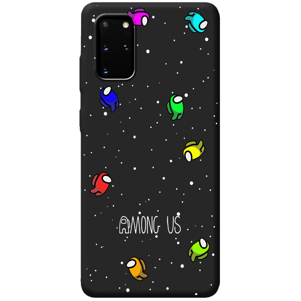 Чохол Boxface Samsung G985 Galaxy S20 Plus Among Us Invisible Чорний силікон (38875-bk76-44016)