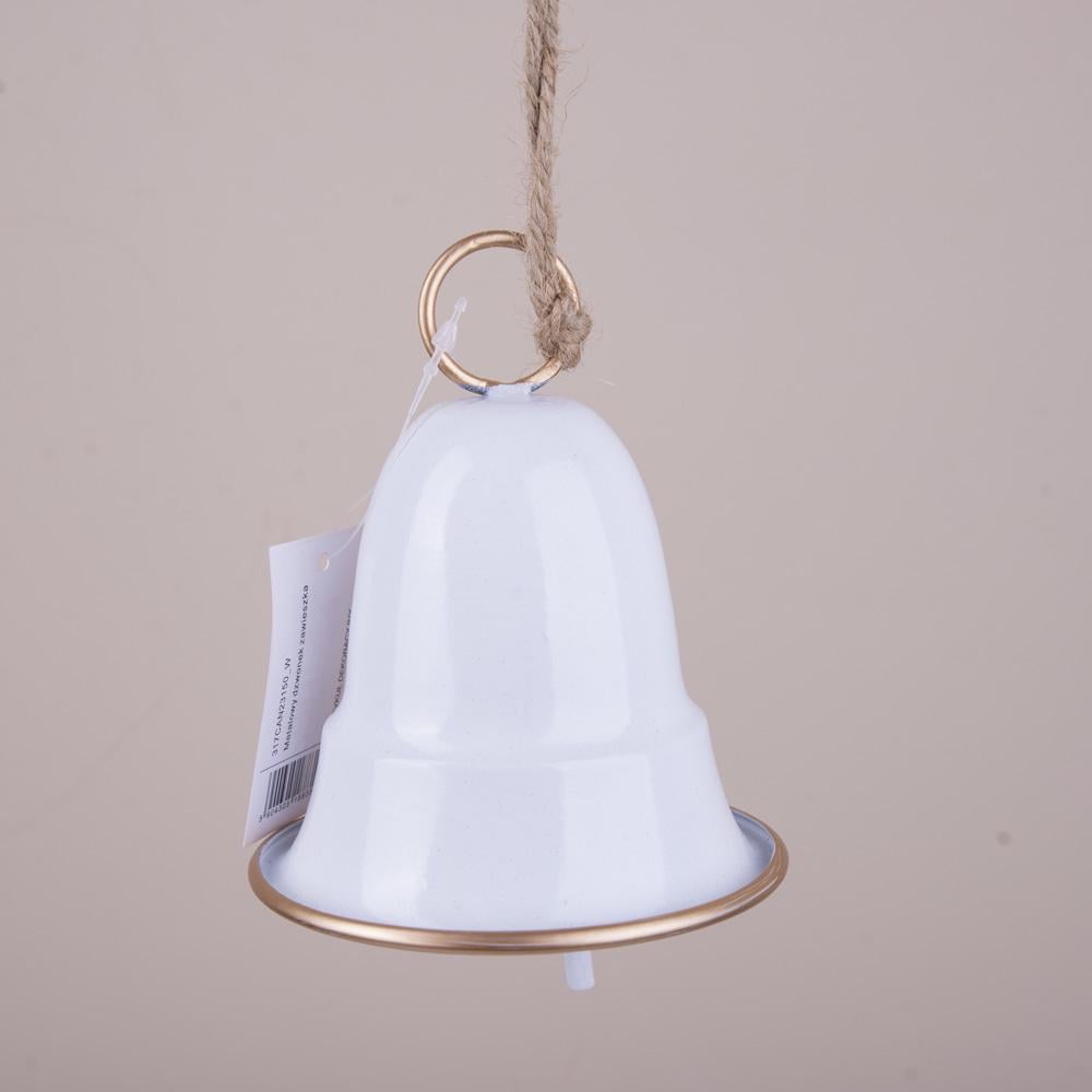 Дзвіночок металевий 11 см Золотий (8314-3)