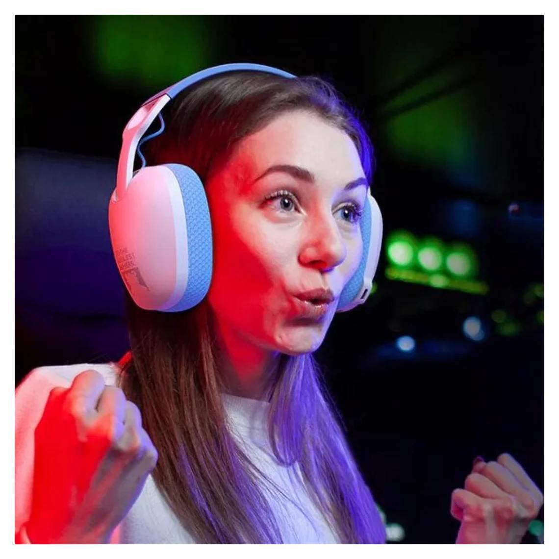 Наушники беспроводные Onikuma B2 White - фото 4 Наушники беспроводные Onikuma B2 White - фото 4