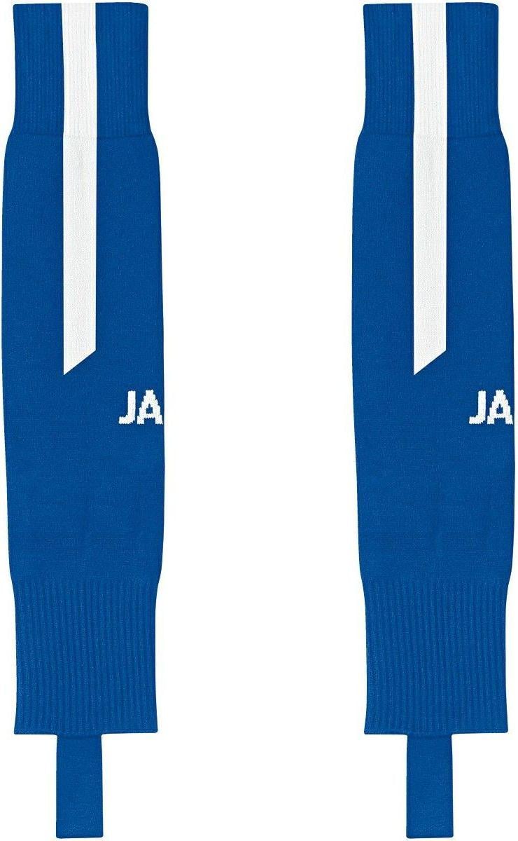Гетры футбольные без носка Jako LAZIO 3466-04 junior 160 см Сине-белый (35625-309)
