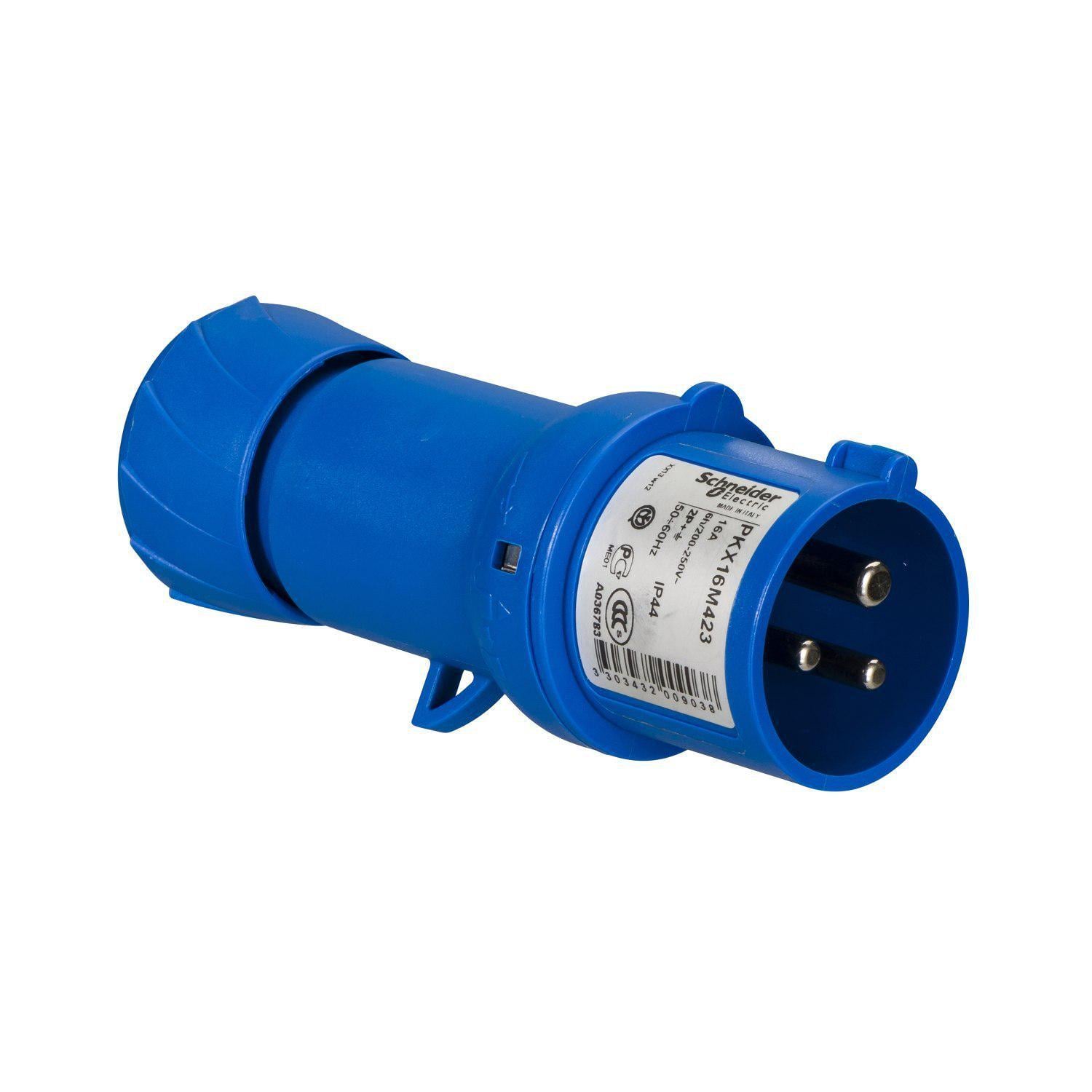 Штекерна вилка безгвинт Schneider Electric 16А 2P+E IP44 200-250В PKX16M423 (00000057383) Штекерна вилка безгвинт Schneider Electric 16А 2P+E IP44 200-250В PKX16M423 (00000057383)