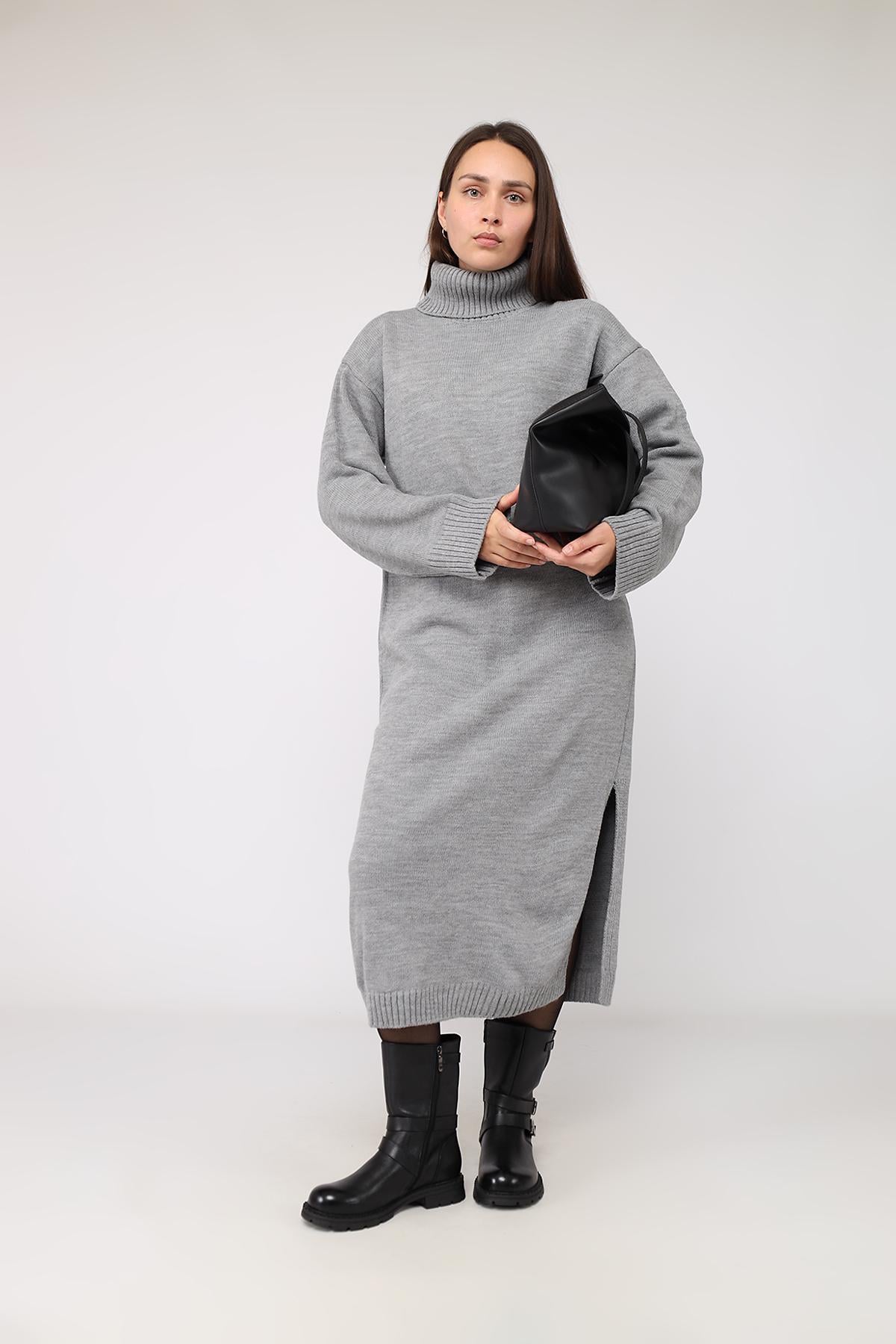 Сукня жіноча Yuki ЦБ-00285742 р. 48 Сірий (35971400) Сукня жіноча Yuki ЦБ-00285742 р. 48 Сірий (35971400)