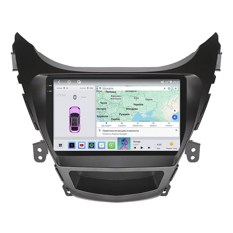 Автомагнітола штатна Lesko QLED CarPlay/4G/Wi-Fi/GPS/360° для Hyundai Elantra V MD 2010-2014 4/64Gb 9" (2345584653) Автомагнітола штатна Lesko QLED CarPlay/4G/Wi-Fi/GPS/360° для Hyundai Elantra V MD 2010-2014 4/64Gb 9" (2345584653)