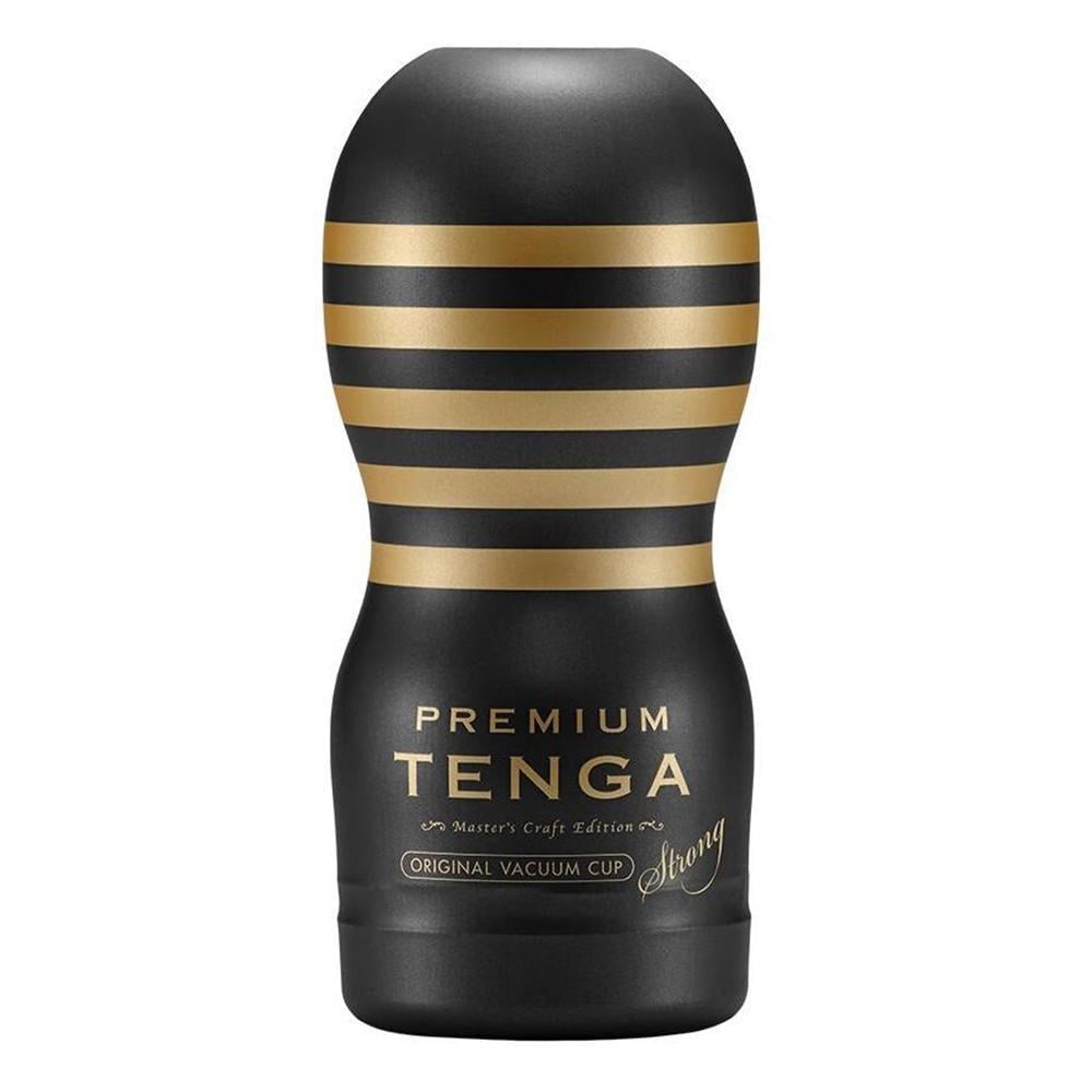 Мастурбатор Tenga Premium Vacuum Cup Strong Черный (30339)
