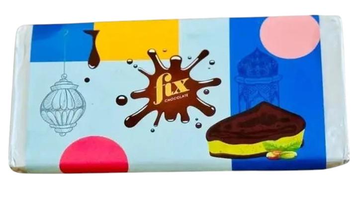 Шоколад дубайський Fix Chocolate з фісташкою і кадаїфі 200 г (26482829)