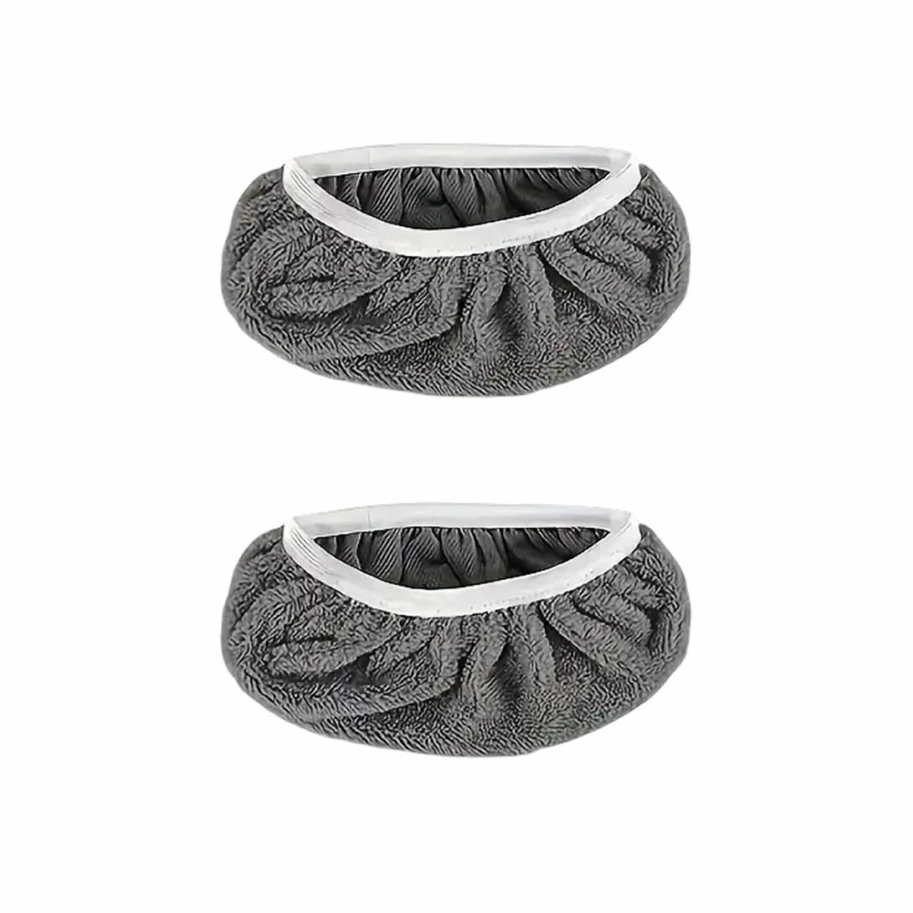 Набор сменных махровых насадок для швабры Swiffer моп на резинке 2 шт. Серый с белым (2581416068)