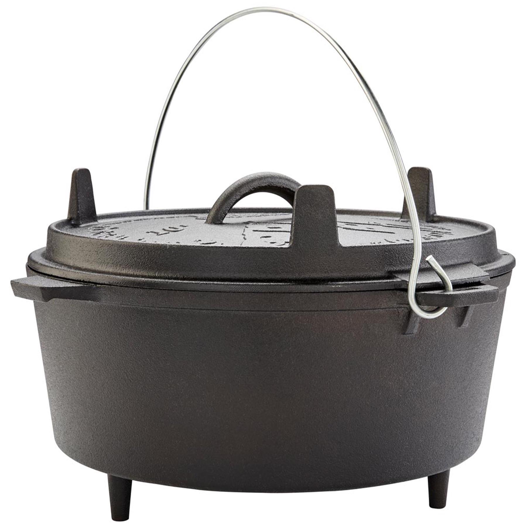Казан з кришкою Groenberg Askja Pot 33 см/10 л Black (266018) - фото 2 Казан з кришкою Groenberg Askja Pot 33 см/10 л Black (266018) - фото 2