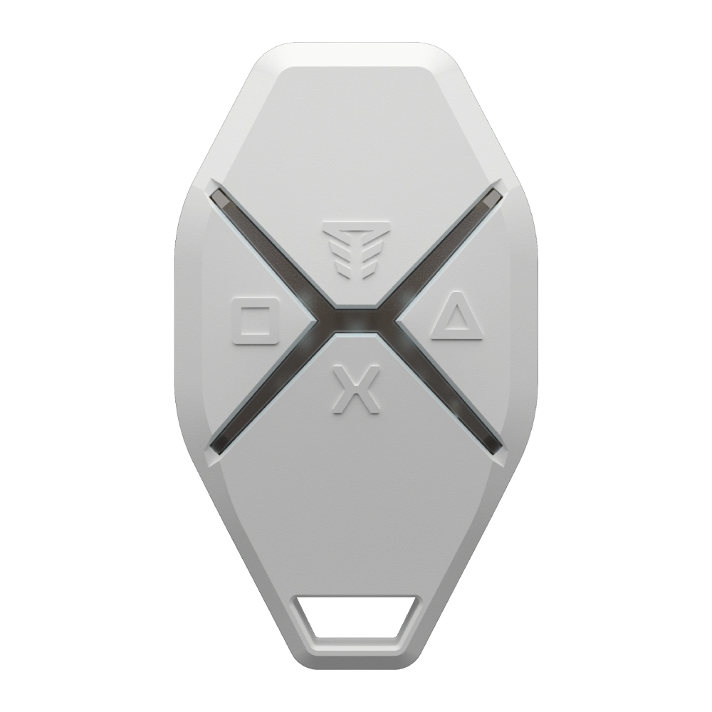 Брелок керування режимами охорони TIRAS X-Key Білий (99-00009825) - фото 3