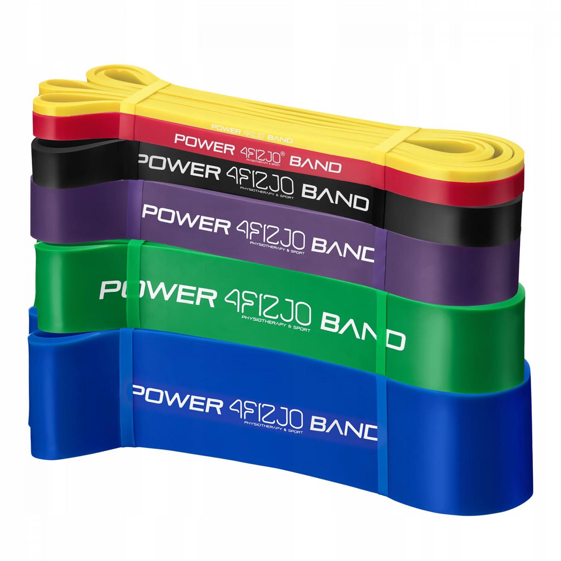 Резинка для спорта 4fizjo Power Band 2-46 кг 6 шт. (4FJ0064)