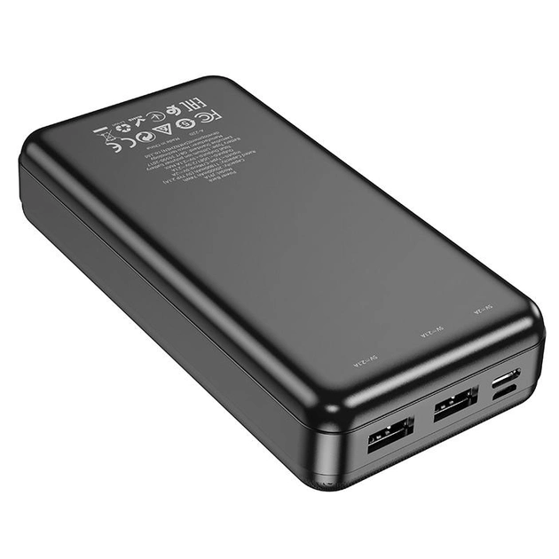 Повербанк Hoco J91A 20000 mAh Black (957365) - фото 2