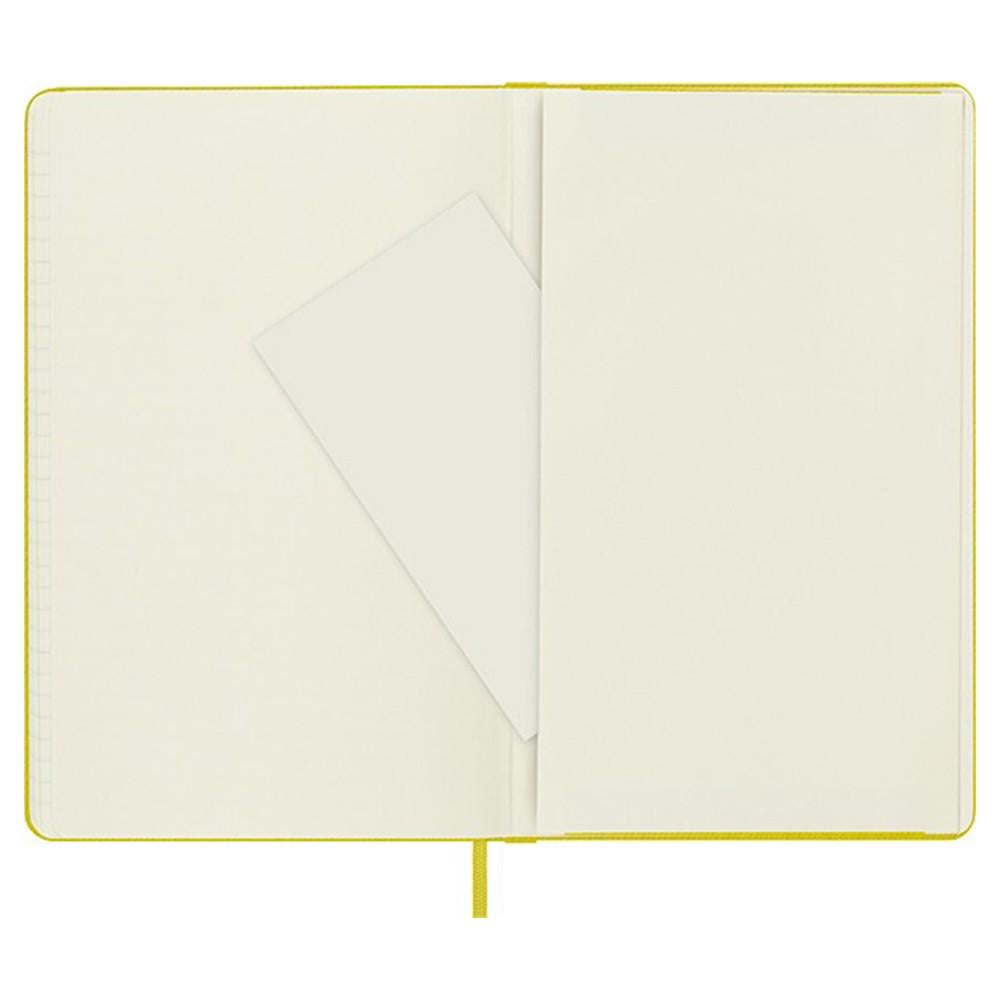 Нотатник Moleskine Silk середній в лінійку Солом'яно-жовтий (QP060M6SILK) - фото 4