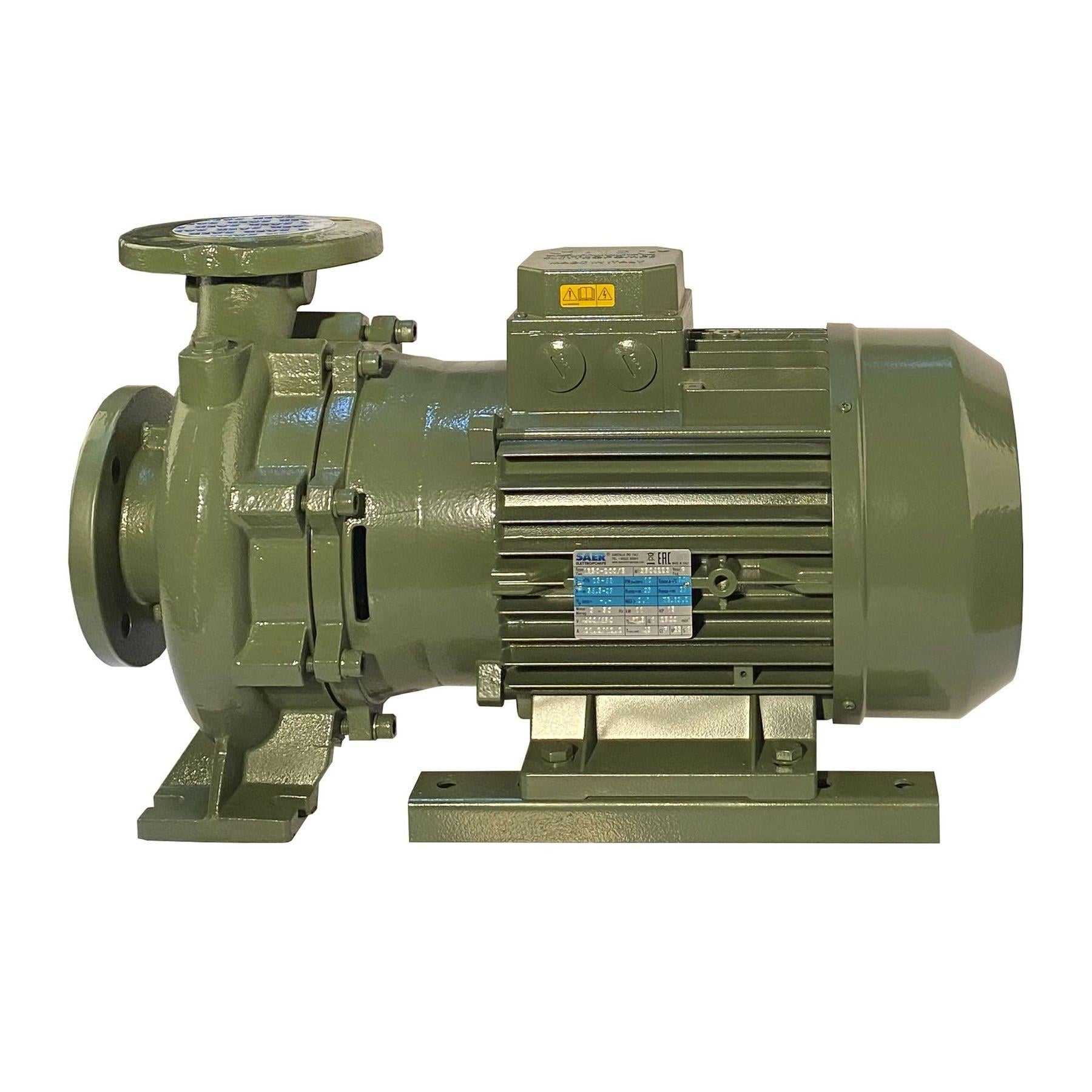 Насос моноблочный SAER Elettropompe IR 50-200B 11 кВт 70 м3/ч 58 м