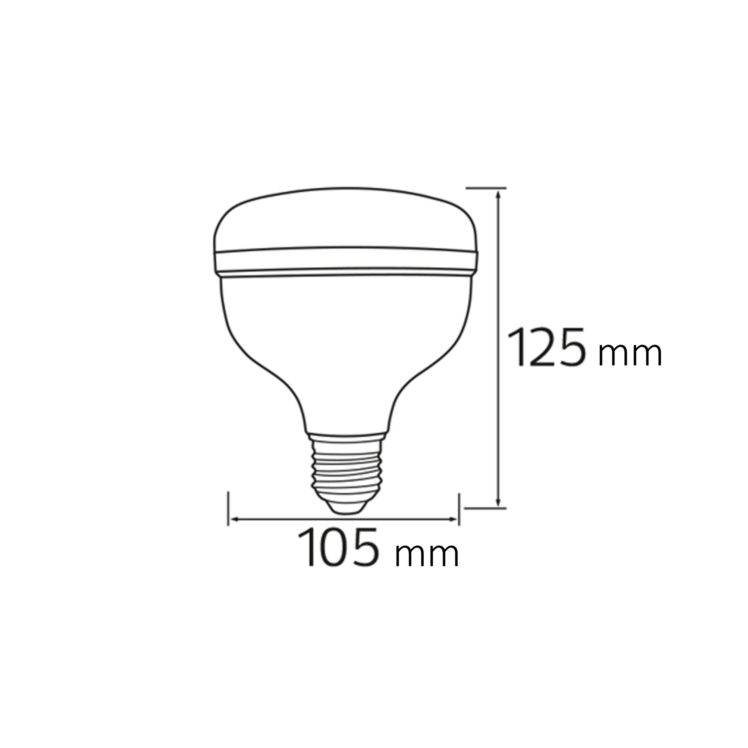 Лампа светодиодная HOROZ ELECTRIC Crystal-30 30W E27 6400К (001-016-1030-010) - фото 3