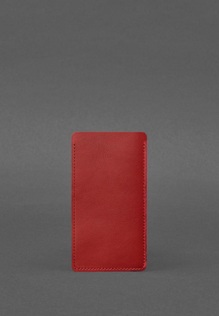 Кожаный чехол для iPhone 12 Красный (A-027642) - фото 2 Кожаный чехол для iPhone 12 Красный (A-027642) - фото 2