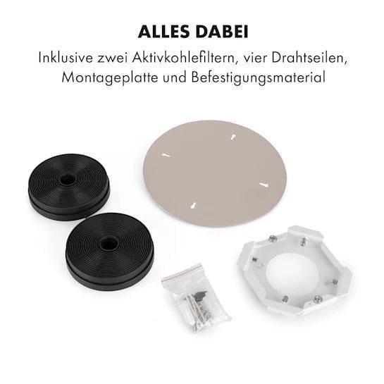 Вытяжка островная KLARSTEIN Skyfall Smart (10035378) - фото 5 Вытяжка островная KLARSTEIN Skyfall Smart (10035378) - фото 5