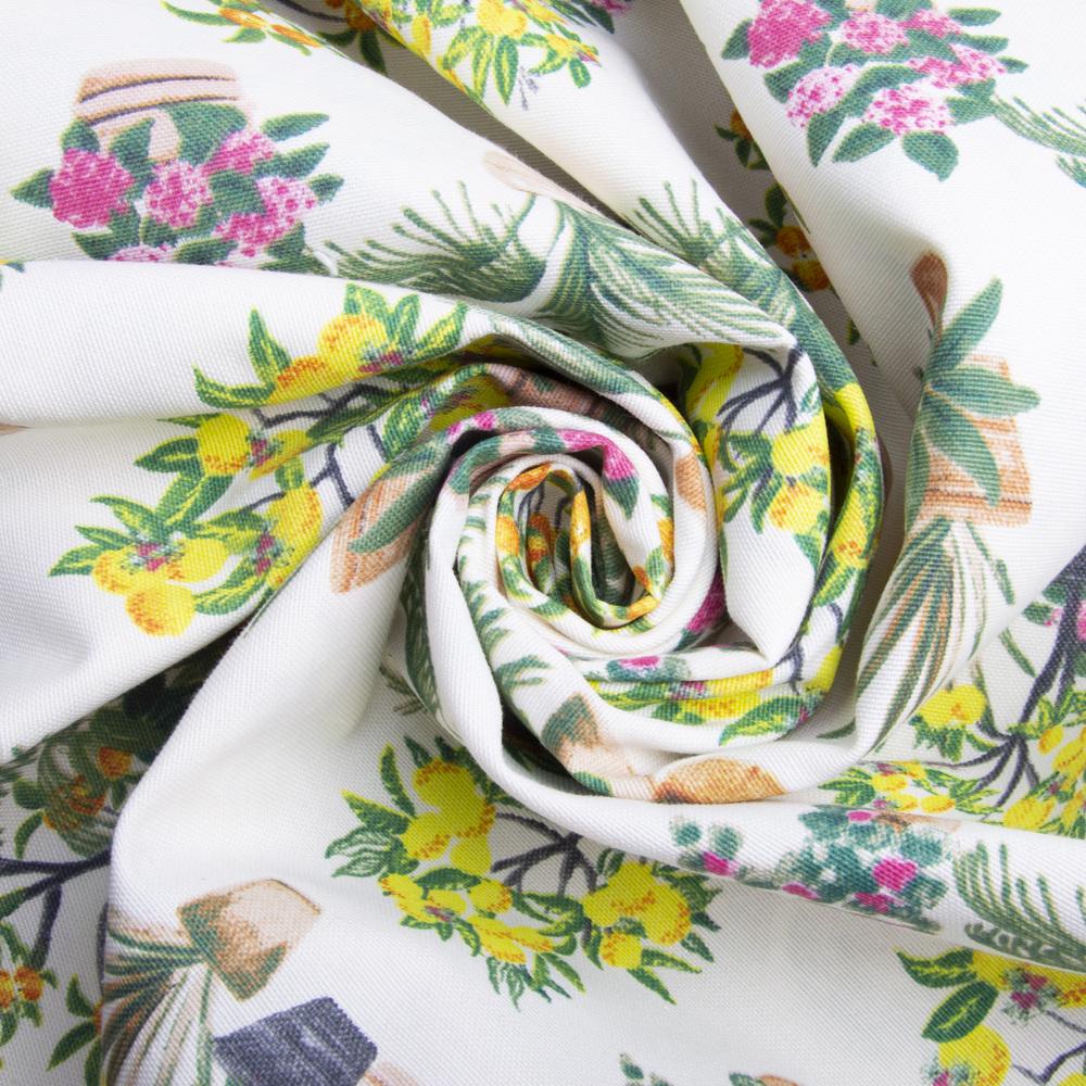 Ткань декоративная для скатертей V-01 Гарден с водоотталкивающей пропиткой (24095)