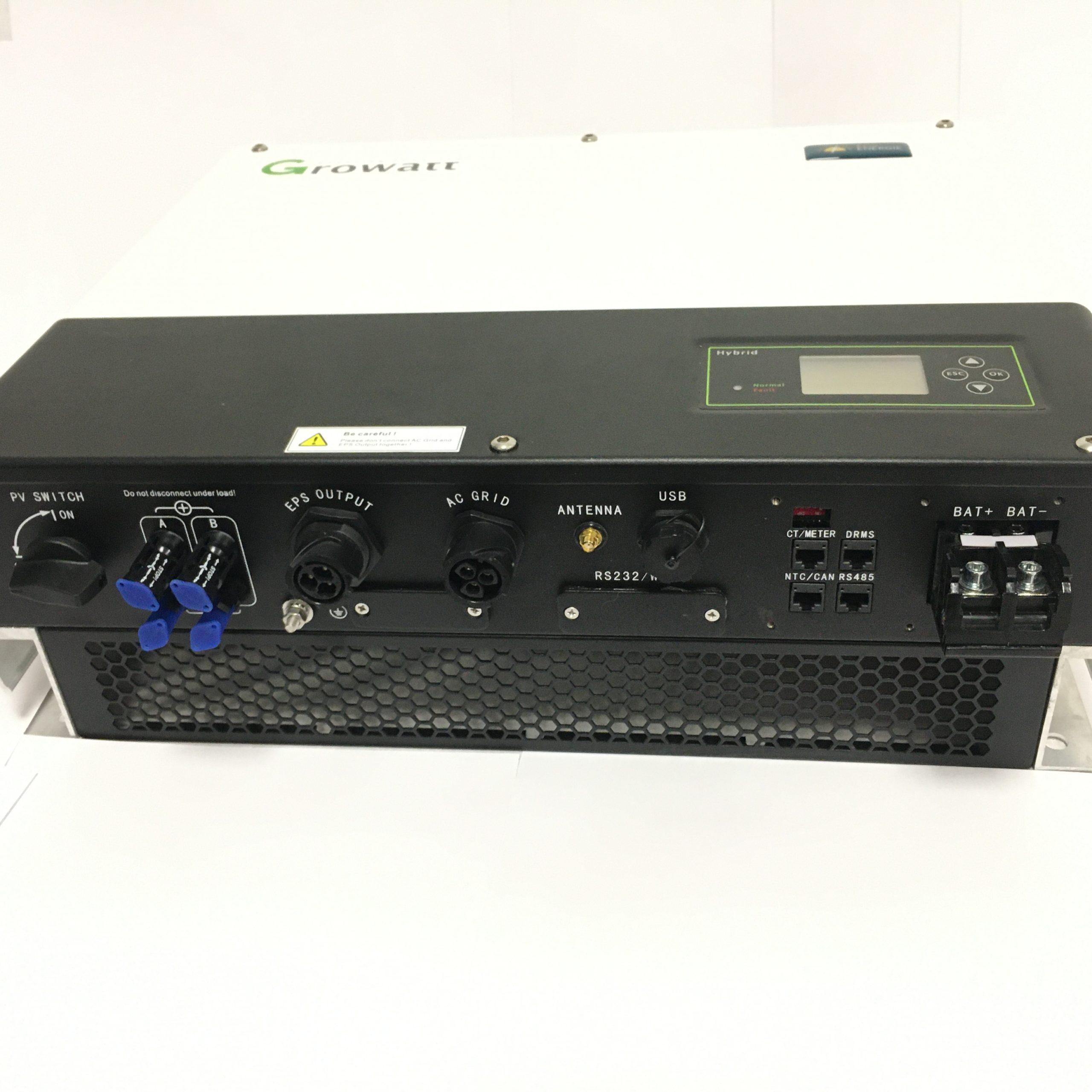 Гибридный инвертор Growatt SPH5000 - фото 3 Гибридный инвертор Growatt SPH5000 - фото 3