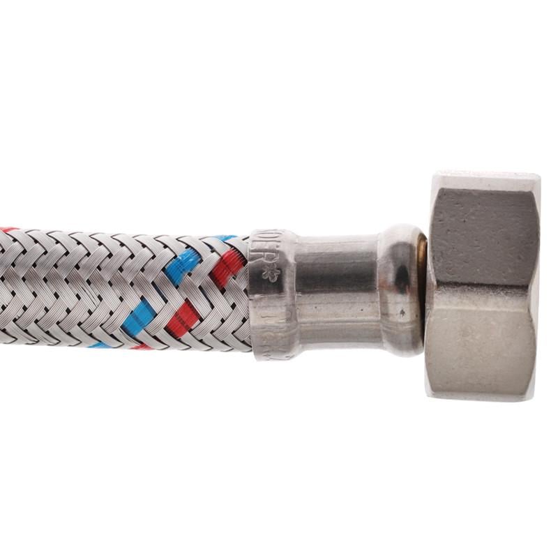 Шланг для подключения воды гибкий KOER KR0262 30 см 1/2"x1/2" ЗВ (81710) - фото 2 Шланг для подключения воды гибкий KOER KR0262 30 см 1/2"x1/2" ЗВ (81710) - фото 2