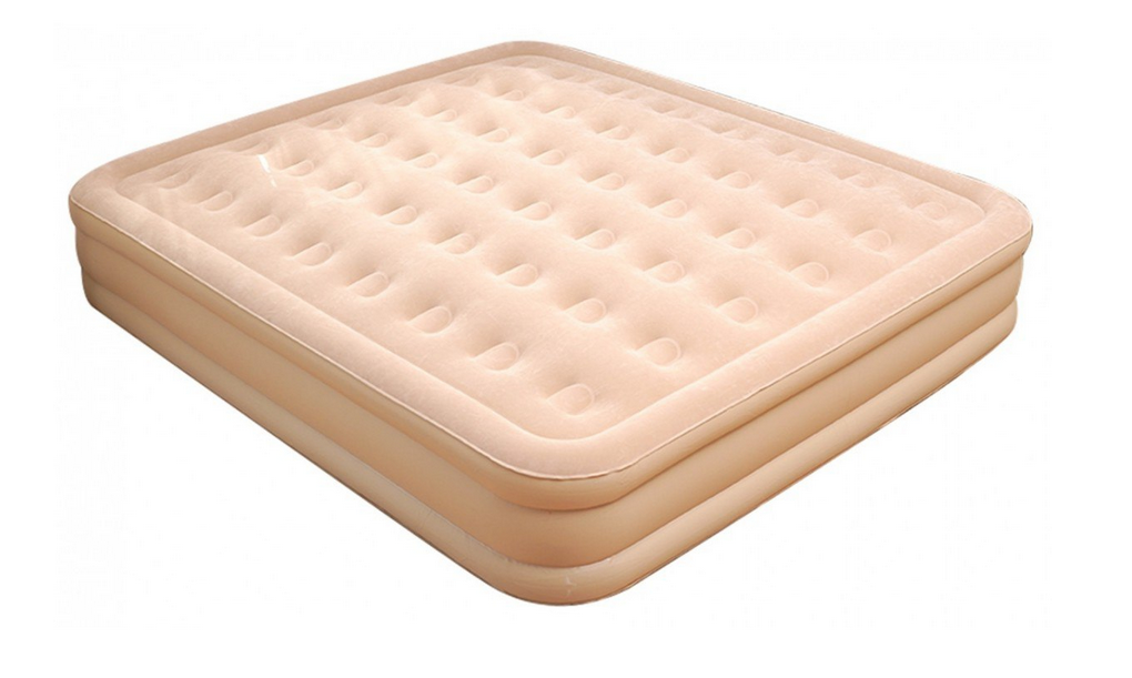 Надувний матрац двоспальний з акумуляторним насосом 200х180х40 см (M17314)
