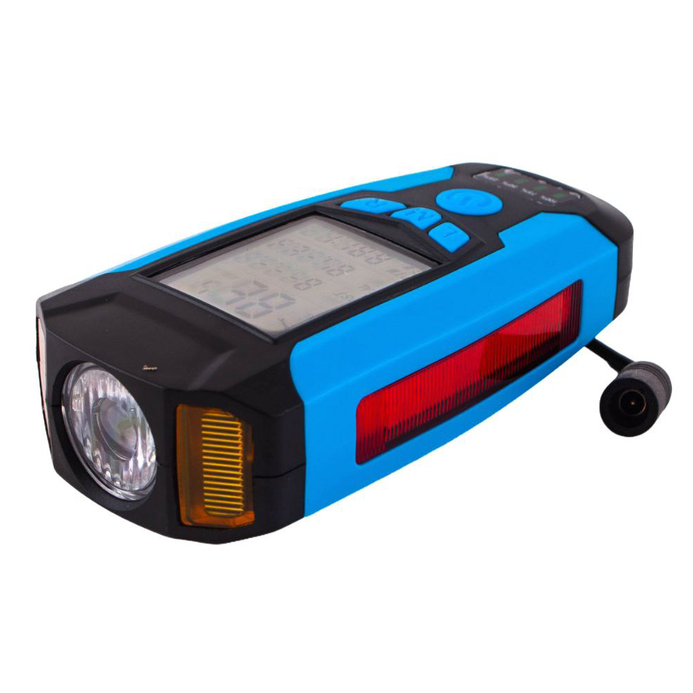 Фонарь для велосипеда с компьютером/сигналом и сигнализацией 220V (34950657)
