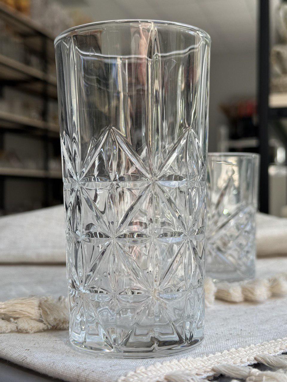 Набор стаканов Ориент для воды 6 шт. 330 мл Прозрачный (102-694)