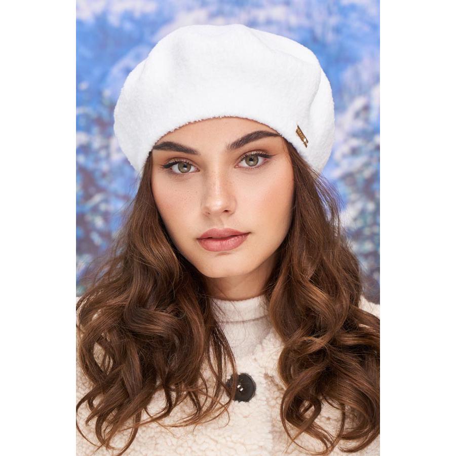 Берет женский мягкий Оджен Braxton 4978 one size Белый