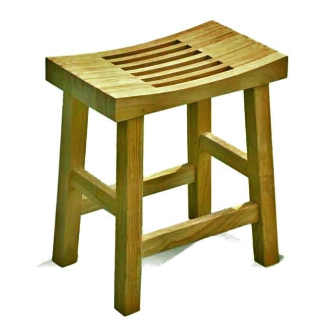 Табурет для ванной из дерева Циперс Сиена (ТВН-013405)