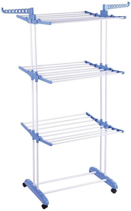 Багатоярусна сушарка для білизни до 50 кг Garment Rack With Wheels172х73х64 см (IR004833)