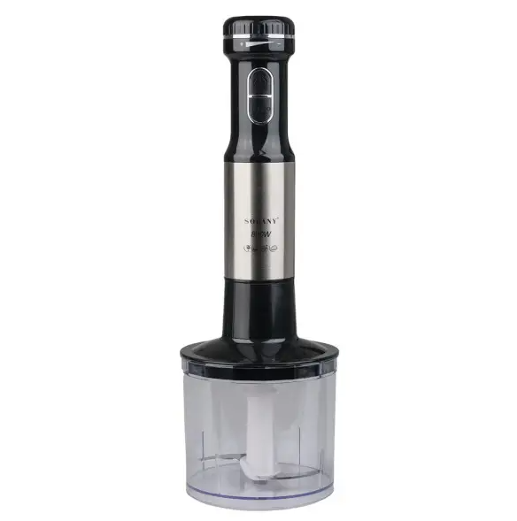 Блендер погружной ручной Sokany SM-768-4 с чашей на 600 мл и 4 насадками - фото 4 Блендер погружной ручной Sokany SM-768-4 с чашей на 600 мл и 4 насадками - фото 4