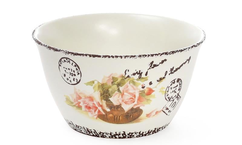 Пиала керамическая провансальская роза 350 мл